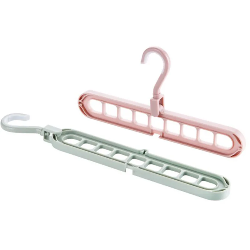

Multi-port Support Circle Clothes Hanger Clothes Drying Rack Multifunction Plastic Scarf Clothes Hangers Hangers Storage Racks