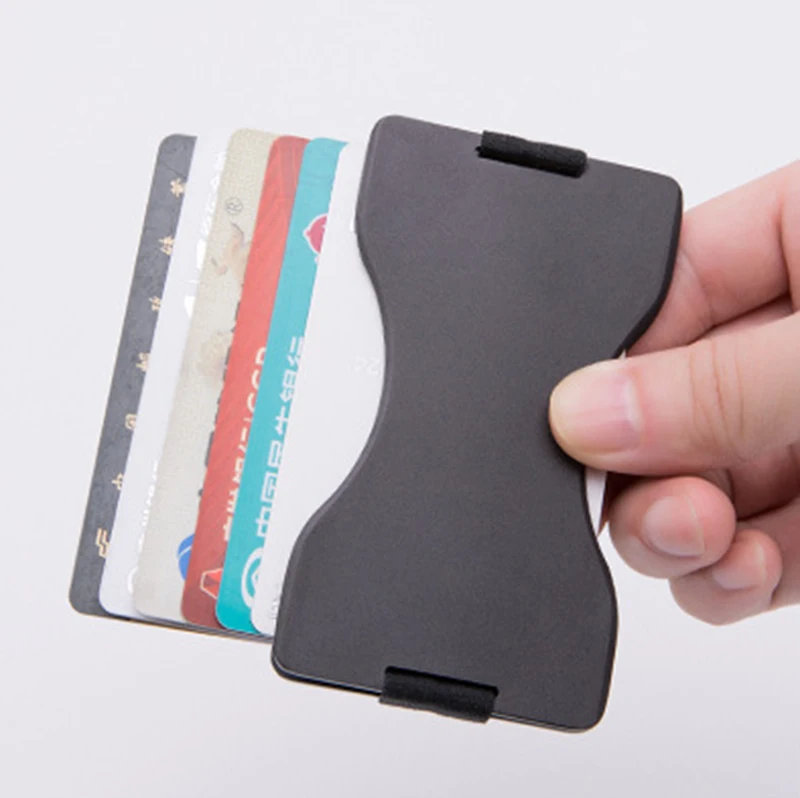Artmi Unisex Aluminum Card Clip Large Capacity RFID Blacking Holder Cover | Багаж и сумки