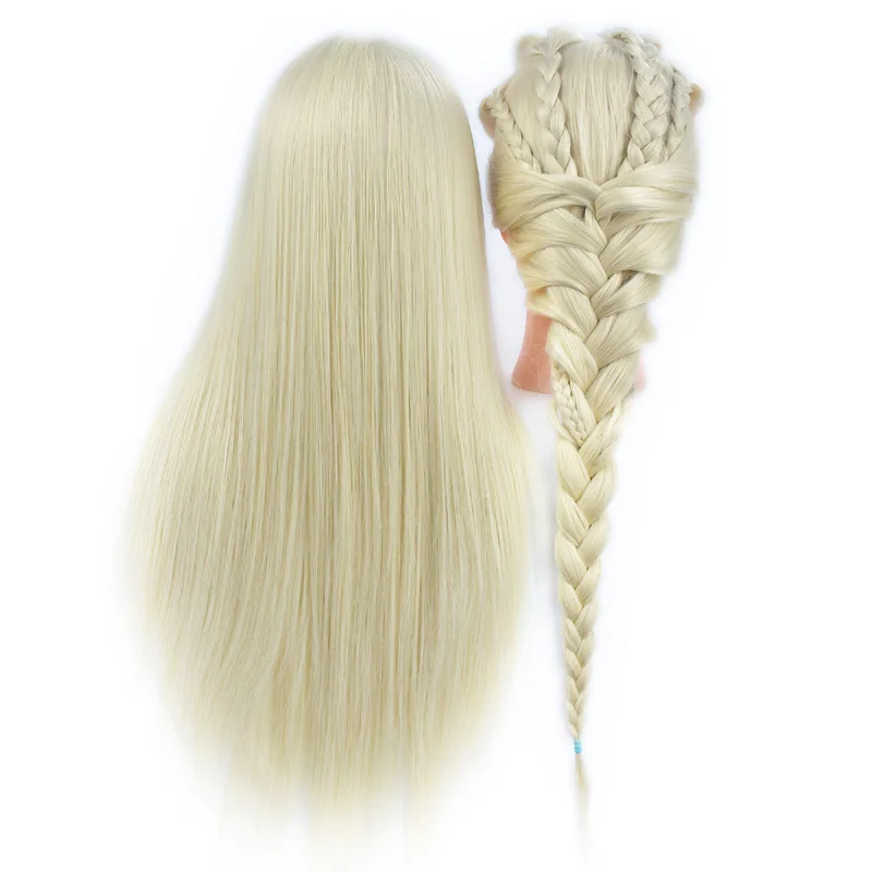 65 см профессиональные манекены для укладки головы длинные волосы парики головки