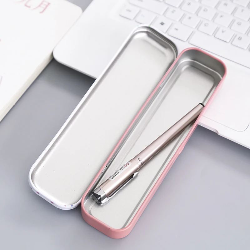 3 шт./лот корейский креативный жестяной пенал для девочек учеников