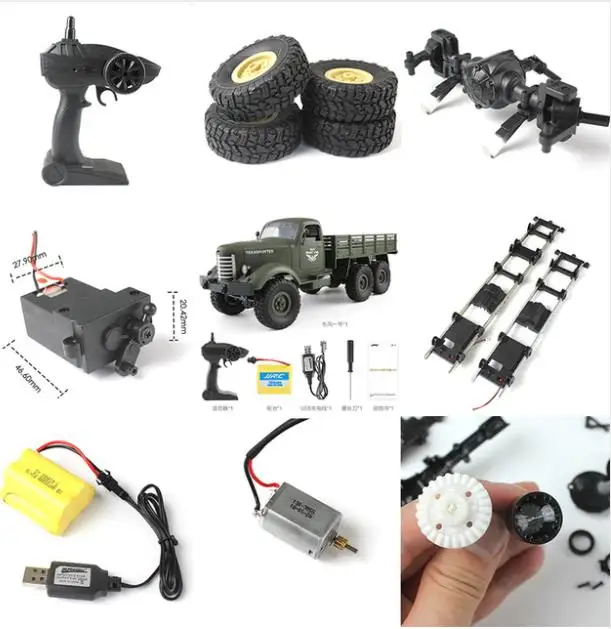 JJRC Q60 Q61 D826 D827 RC 1:16 2,4g Радиоуправляемый 6wd гусеничный запчасти управления балки шины мотор приемная плата
