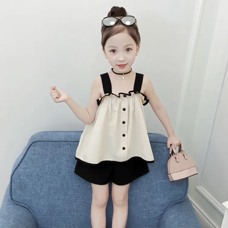 Anlencool/модный костюм для девочек специальное предложение лето 2019 новый из двух