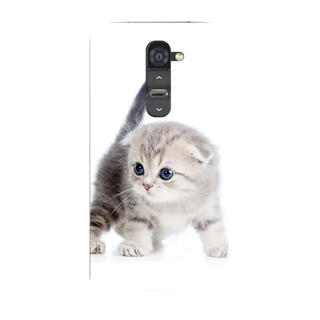 Чехлы для LG G2 силиконовый чехол телефона с принтом цветов кошек тигра Optimus G 2 D802 D805