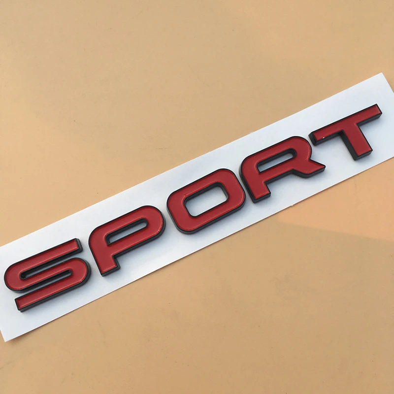 Спорт HSE роскошный CV6 SDV6 SDV8 Si4 SV автобиография эмблема значок автомобильный Стайлинг переоборудование багажника Наклейка для Land Rover Range Rover