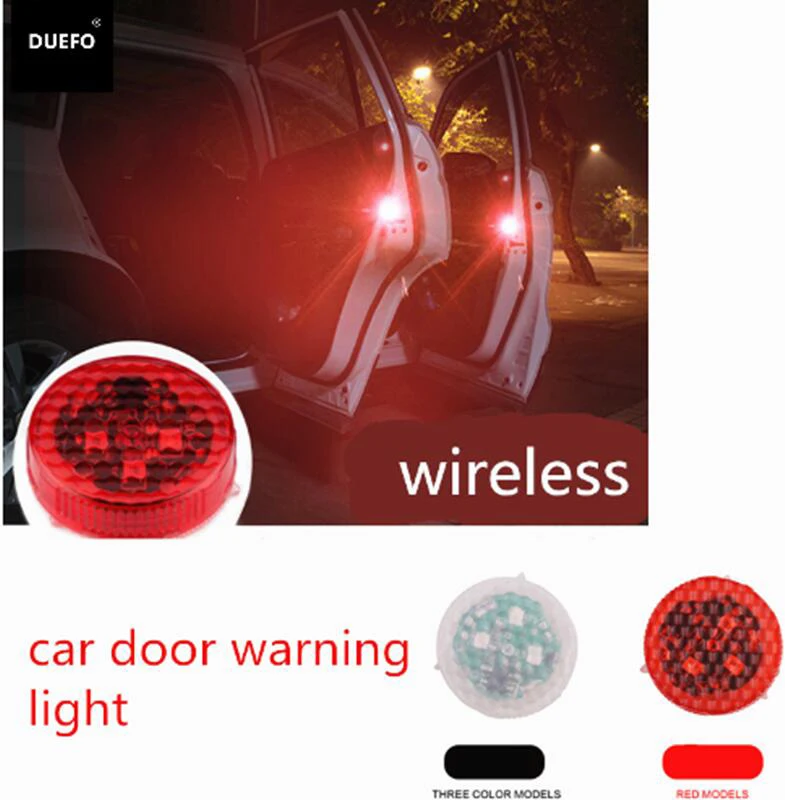 2 шт. автомобильный стильный светодиодный светильник с защитой от столкновений