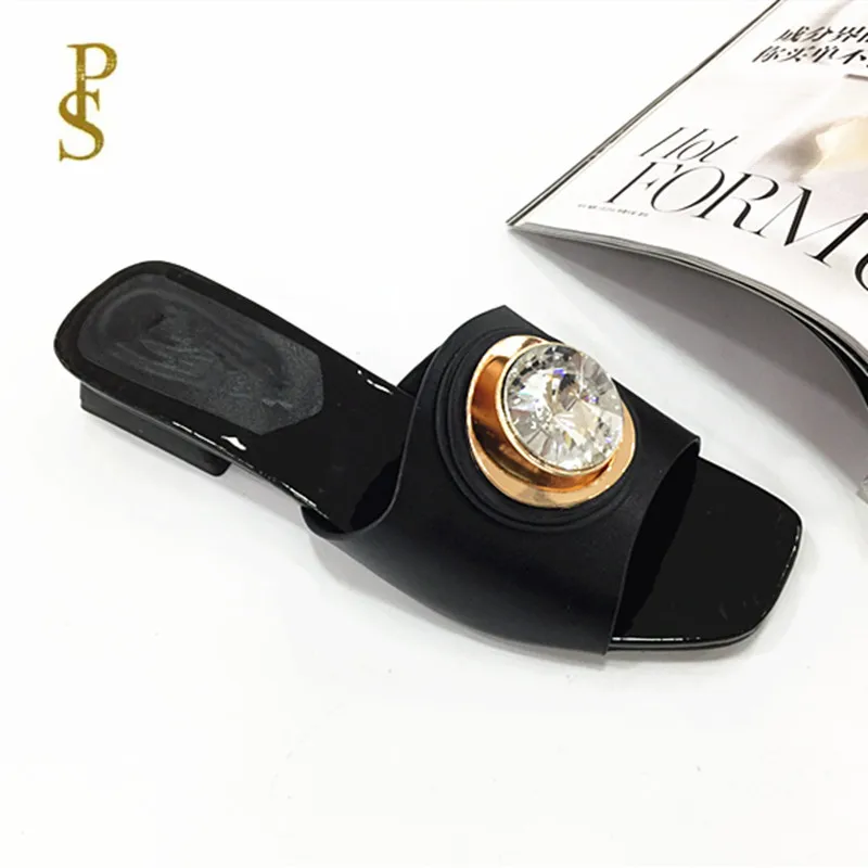 Shoes with big diamonds for women Pretty shiny women's shoes