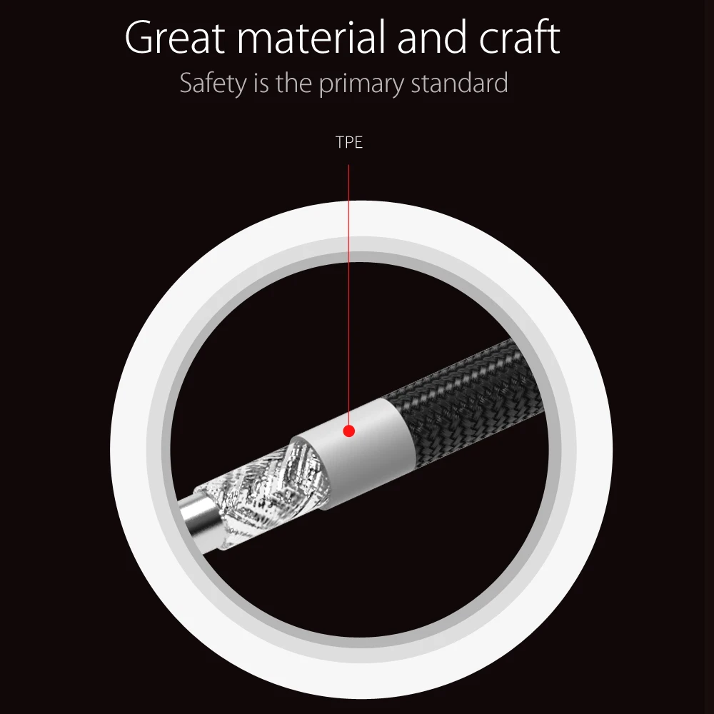 USB кабель ORICO для iPhone usb iOS 10 зарядки и синхронизации данных с 8 контактным разъемом