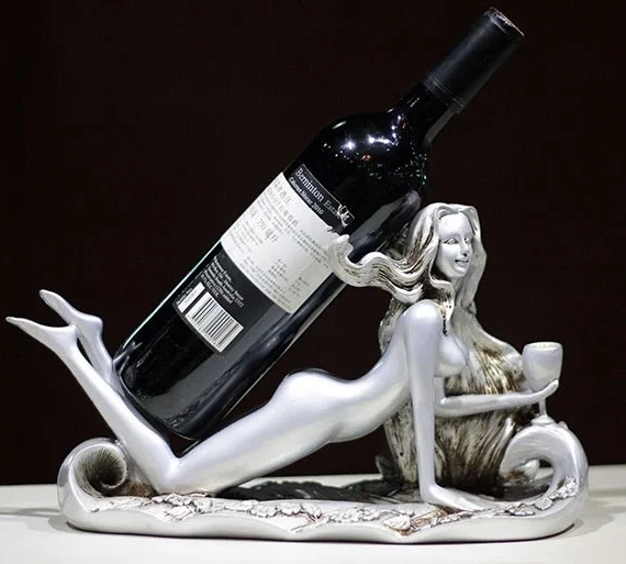 Naked Beauty статуэтка полка для вина декоративная статуя зачистки подставка бутылок