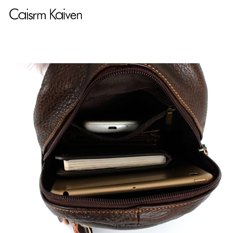 Caisrm kaiven модные Мужские сумки почтальон сумка Для мужчин кожаные Мужчин's