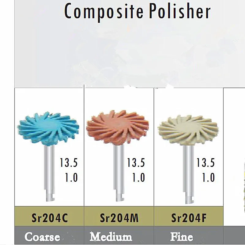 Спиральный Полировочный Алмазный набор 6 шт./кор. для золота Амальгама