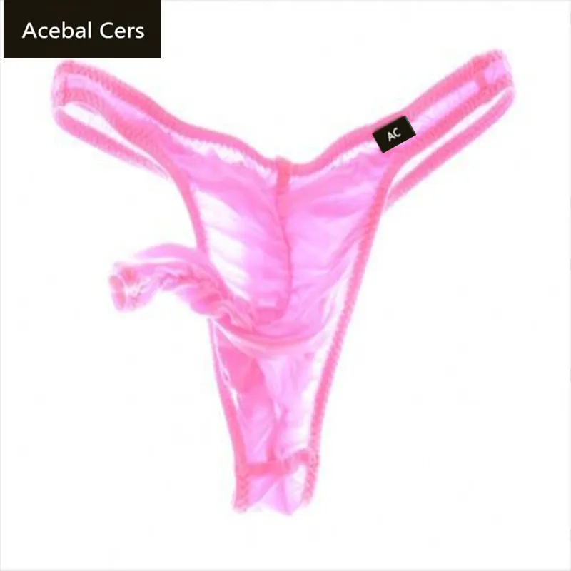 2017 Acebal Cers Мужское нижнее белье брендовые прозрачные карманы для геев и лесбиянок