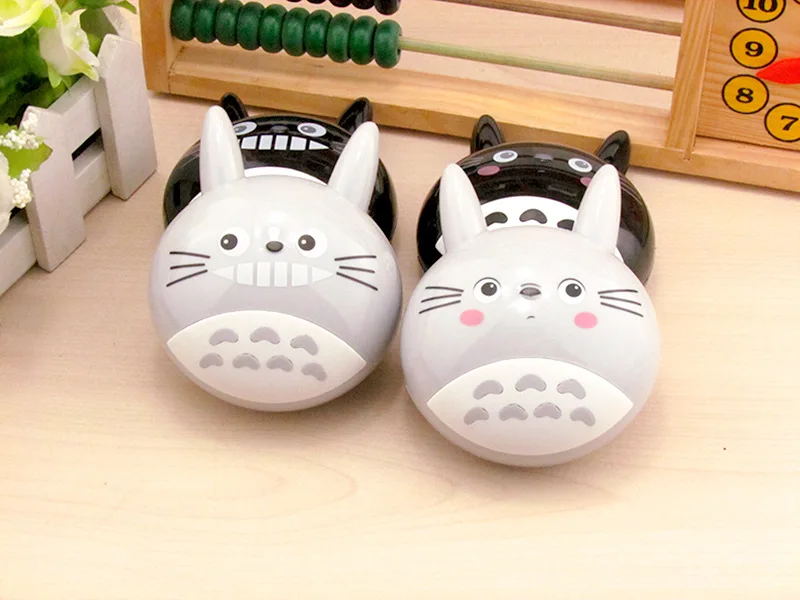 8 компл./лот новый милый Тоторо контактные линзы коробка/животного компаньон