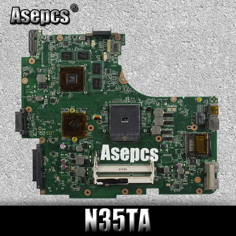 Akemy N53TA материнская плата для ноутбука ASUS N53TK N53T N53 тест оригинальная
