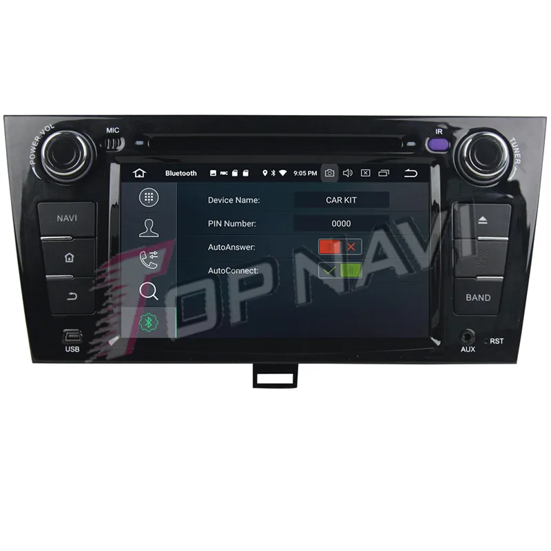 Topnavi 8 &quotAndroid 0 автомобильный медиа центр DVD аудио для JAC J5/B15 Авторадио Стерео GPS
