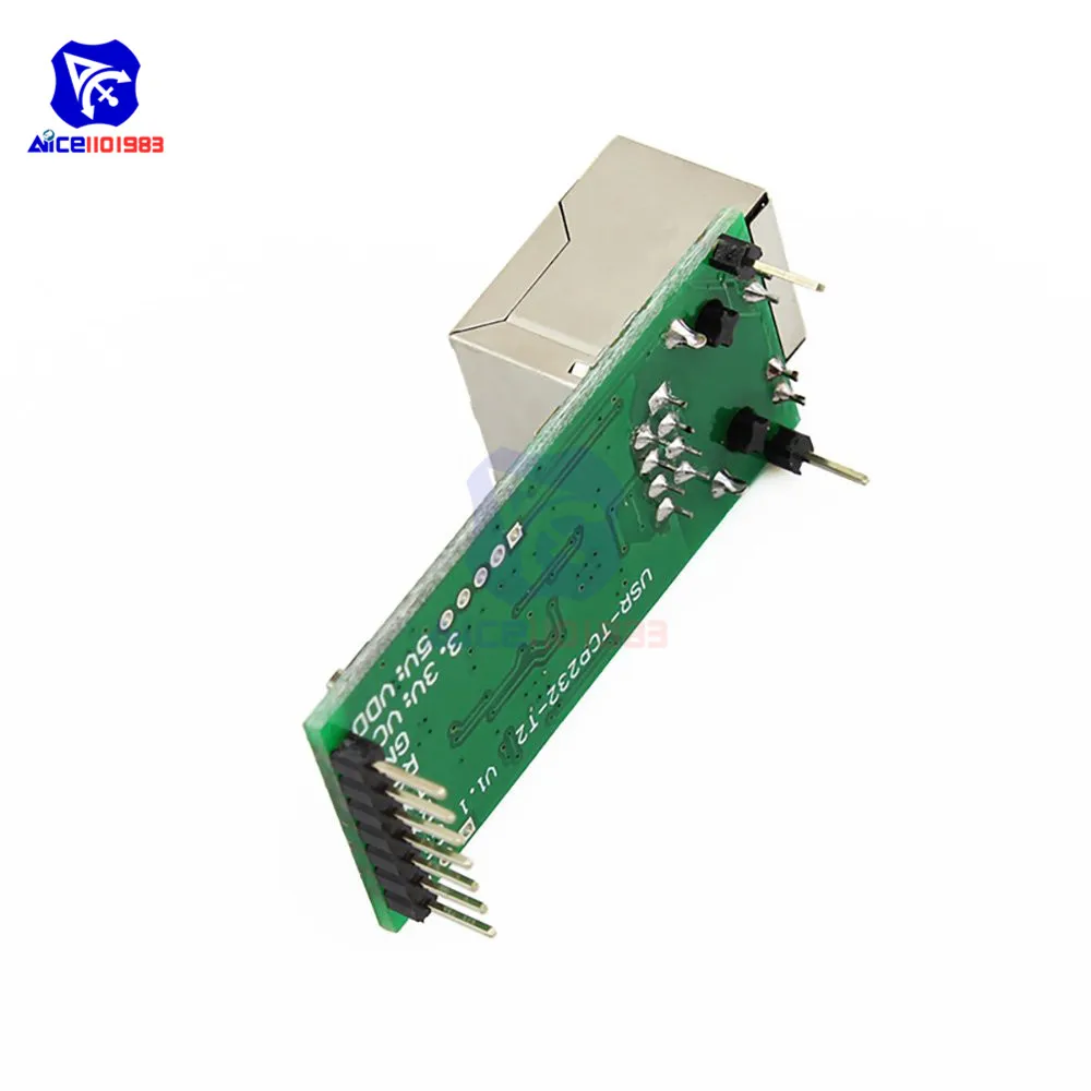 Модуль Ethernet сетевой последовательный порт RJ45 в TTL стандартный конвертер