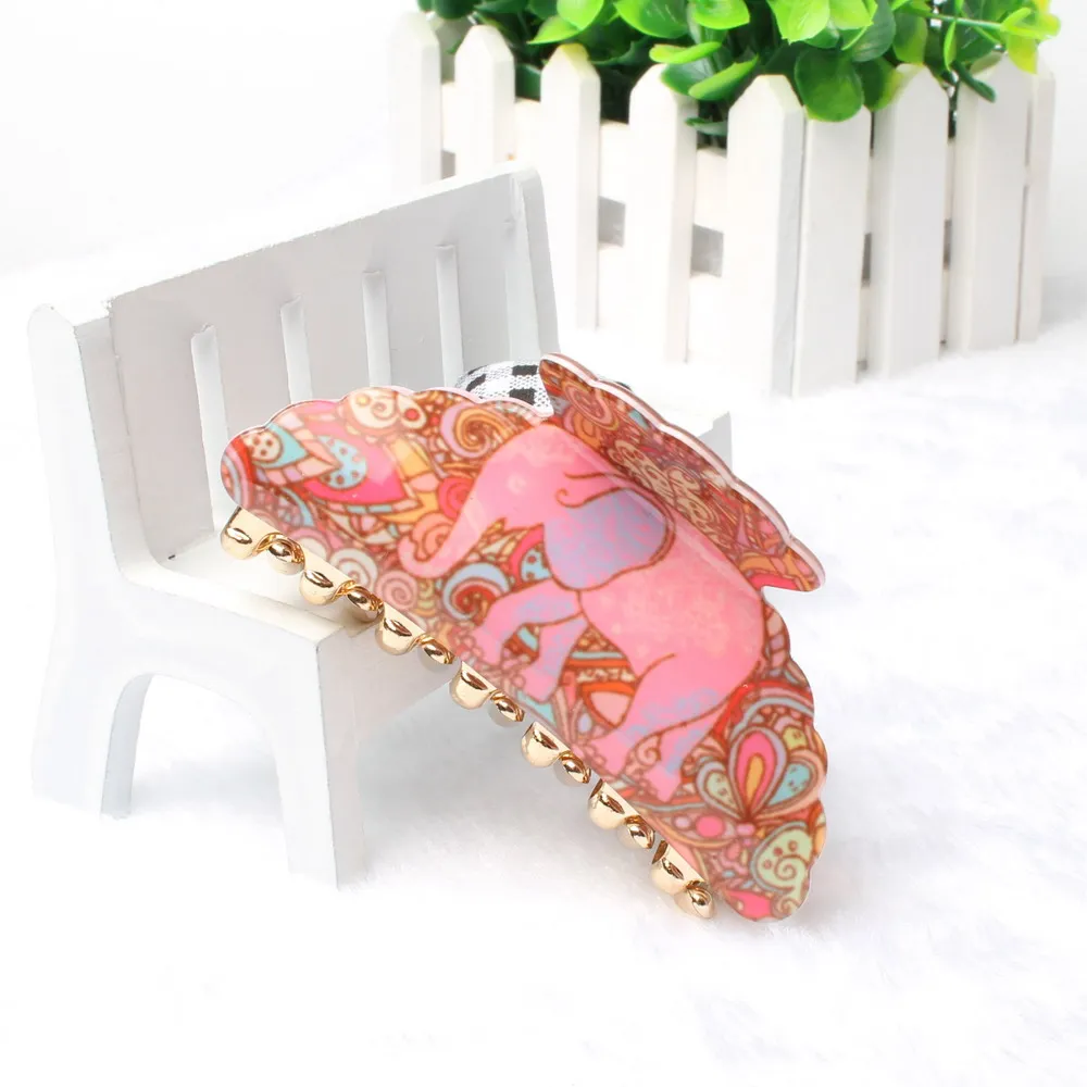 Акриловые крабы для волос