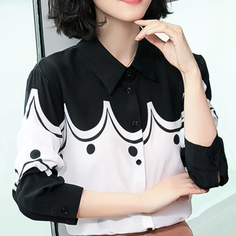 Blusas mujer de moda 2019 топы Женские и блузки белая блузка для женщин длинные рукава