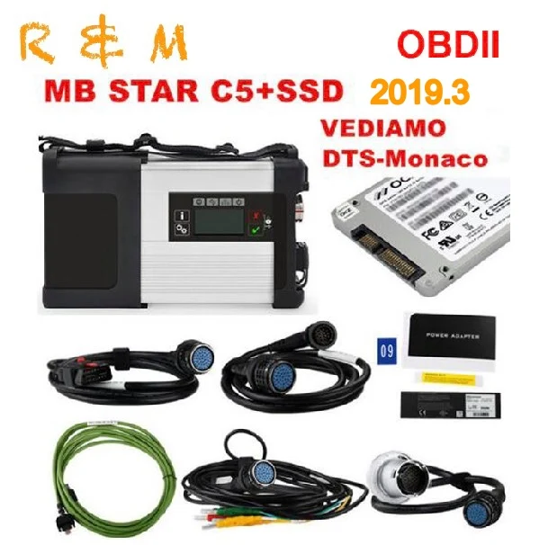 Super MB Star C5 Sd connect compact c5 для Mercede Ben z автомобили/Грузовики daignostic со звездой vediamo dts 03