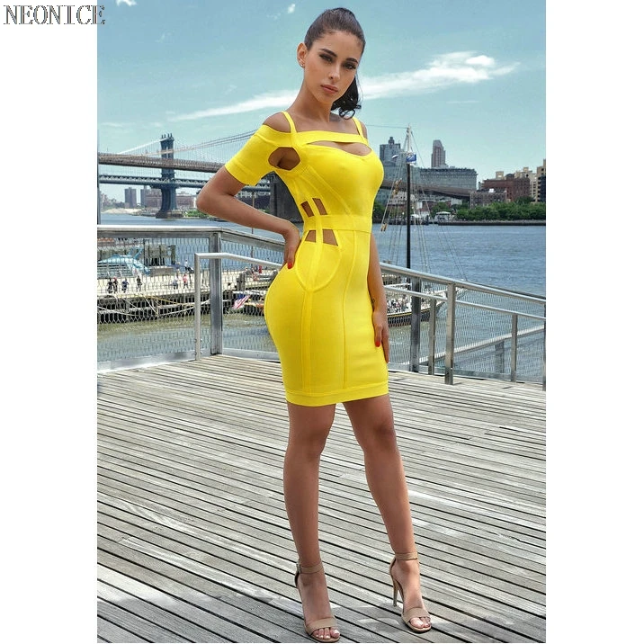 2017 Бандажное платье тянущееся обтягивающее для ночного клуба дня рождения