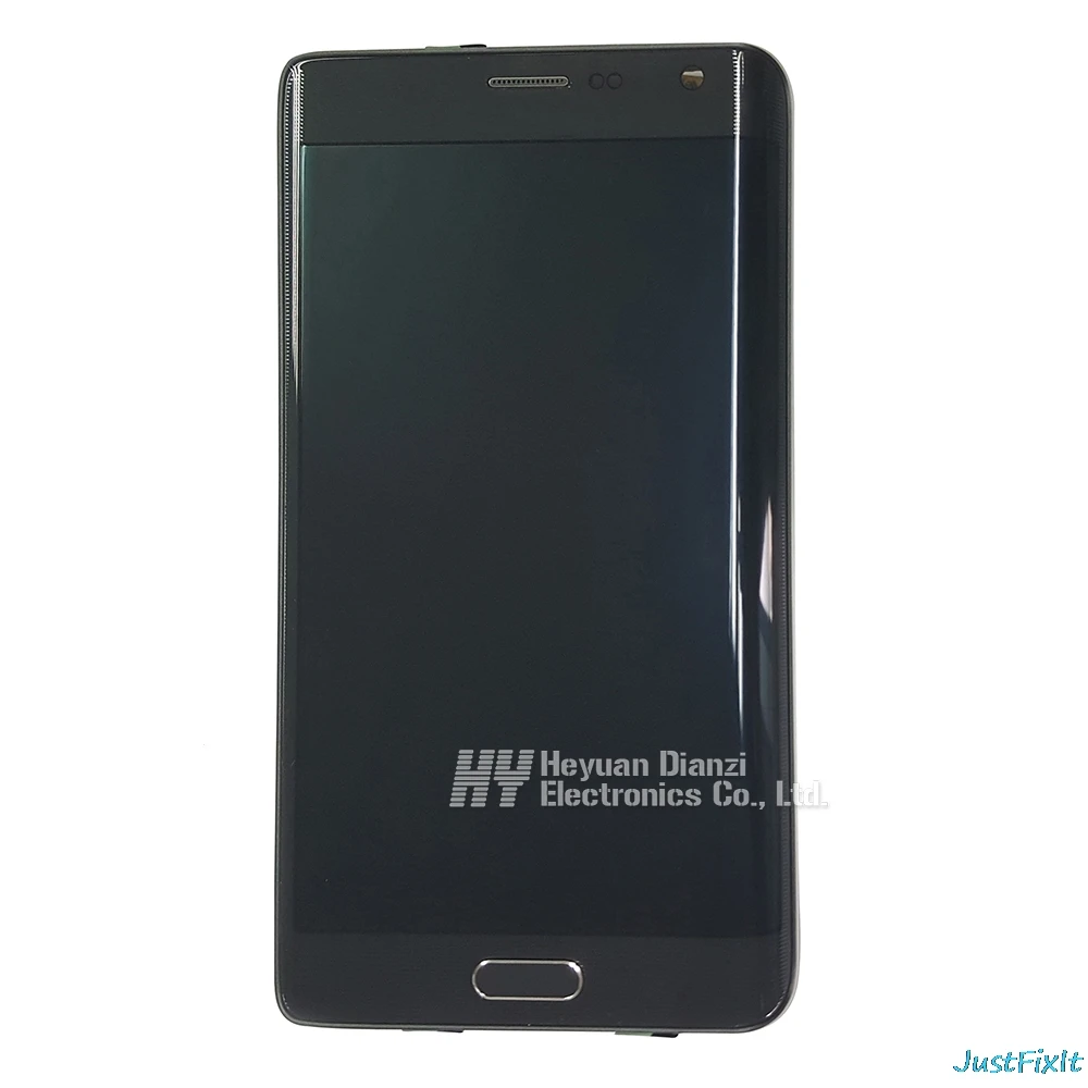 100% оригинал Супер AMOLED Замена для SAMSUNG Galaxy Note 4 Edge N915 N915FD N915F ЖК дигитайзер в сборе с