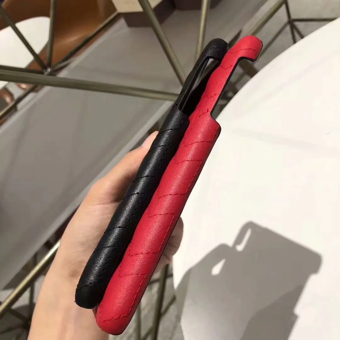 Розовый кожаный чехол для телефона для iPhone XS 11 pro Max X XR женский роскошный бренд GG marмонт чехол для iPhone 6 s plus 7 8 8plus чехол