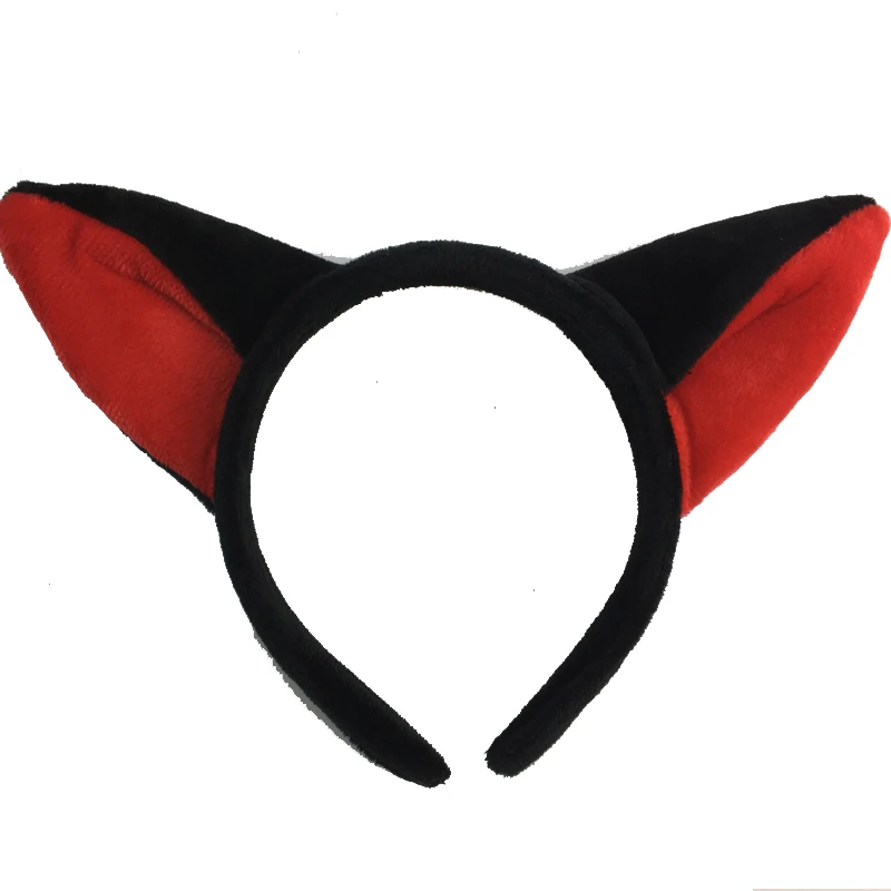 headband 8 Новые резинки для волос с лисьими кроличьими ушками, мягкие милые головная повязка, аксессуары для волос, обруч для волос для женщин, девушек, детей вечерние - Цвет: headband 8
