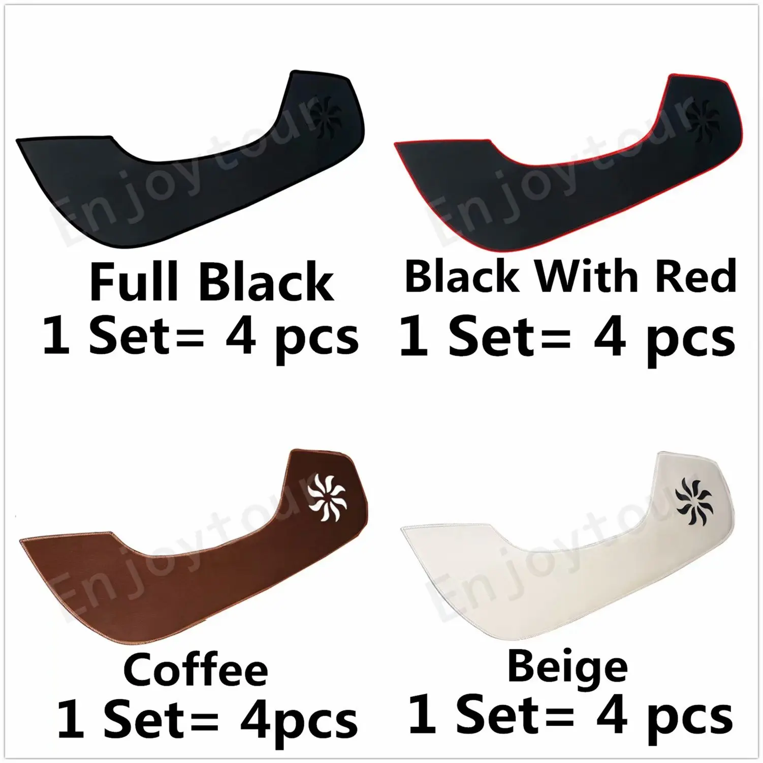 Кожаный коврик для автомобильного стайлинга противоударный открытых дверей