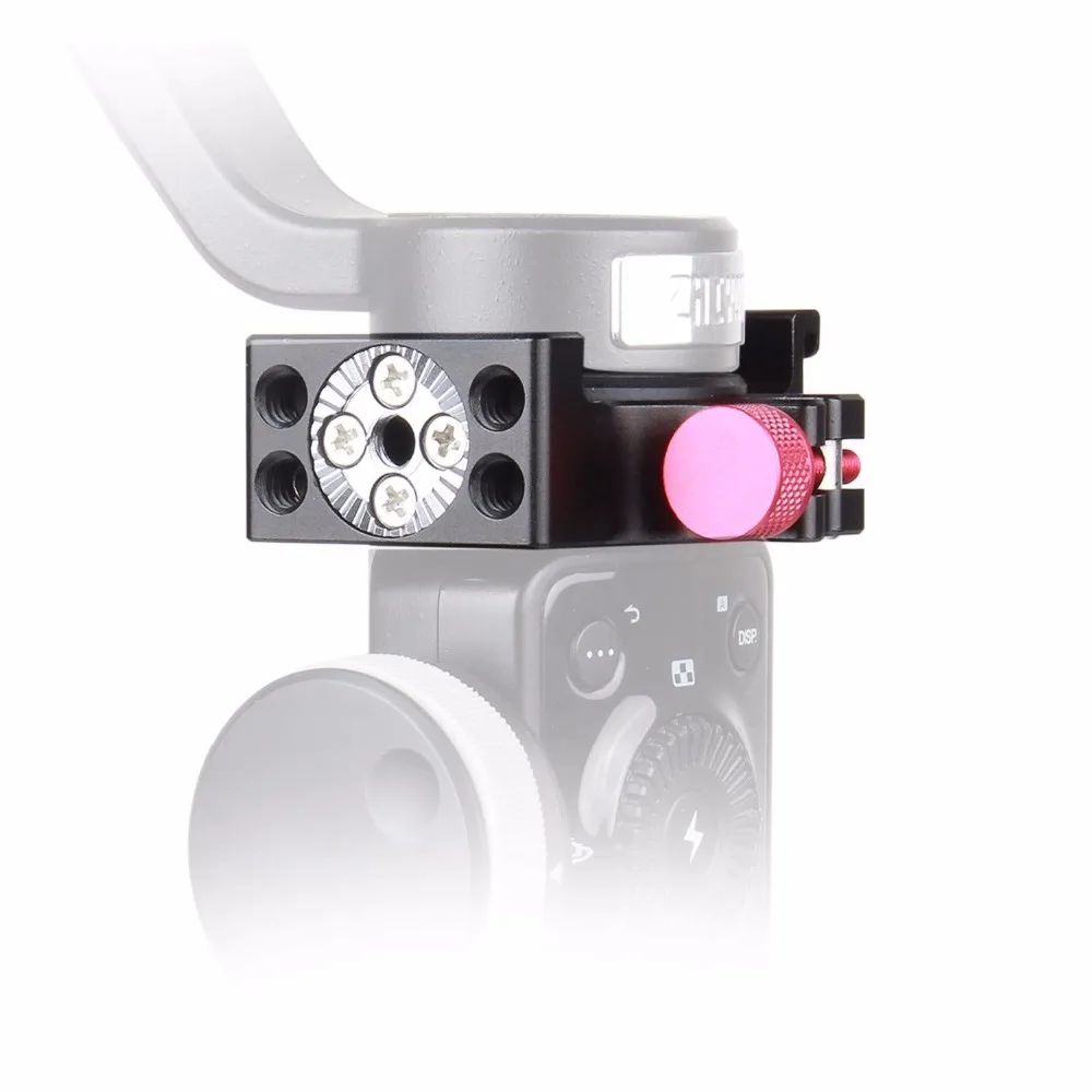 EACHSHOT 4 кольцо V2 Холодный башмак адаптер для Zhiyun Smooth применительно к микрофон Rode
