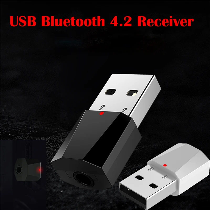USB Bluetooth 4 2 беспроводной аудио музыка стерео адаптер Dongle приемник для TV