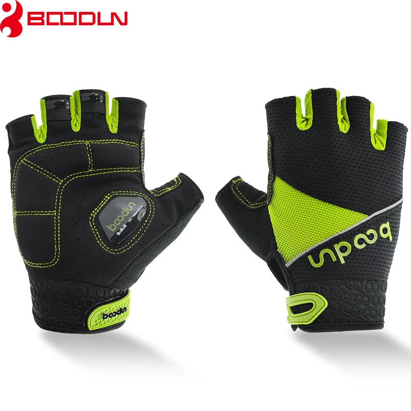 Boodun Mtb Half Finger Cycling Gloves Bicycle Silicone Shock Absorption Men Women Equipment Bisiklet Eldiveni | Спорт и развлечения