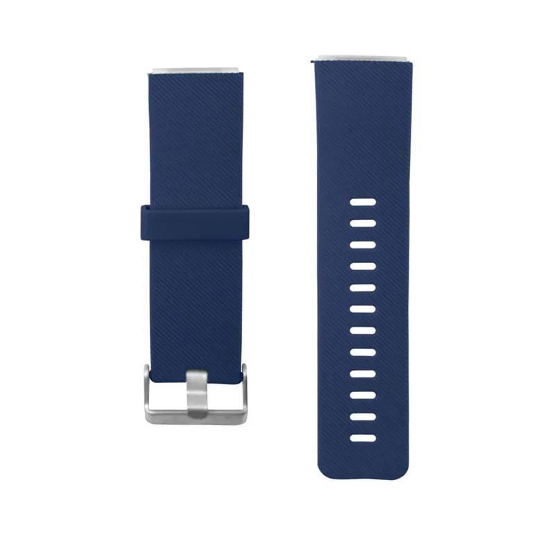 navy bluE Быстросъемный однотонный Браслет для Fitbit Blaze, сменный ремешок для часов, аксессуары для Fitbit Blaze, умный ремешок для часов - Цвет ремешка: navy bluE