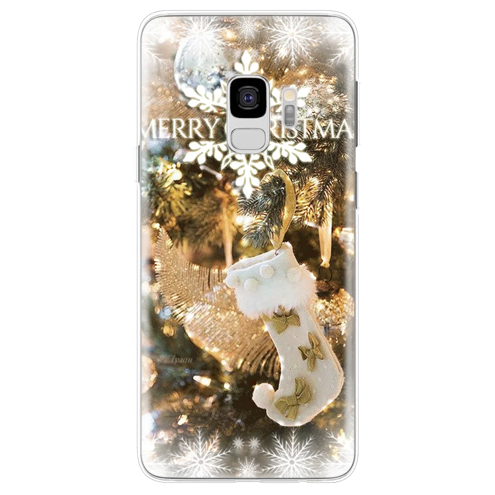 Веселый Рождественский из ТПУ чехол для samsung Galaxy S6 S7 S8 S9 Edge Plus Xcover4 Grand Neo плюс I9060 Note 3 4 5 8 9 чехол Coque - Цвет: sdbaiwa