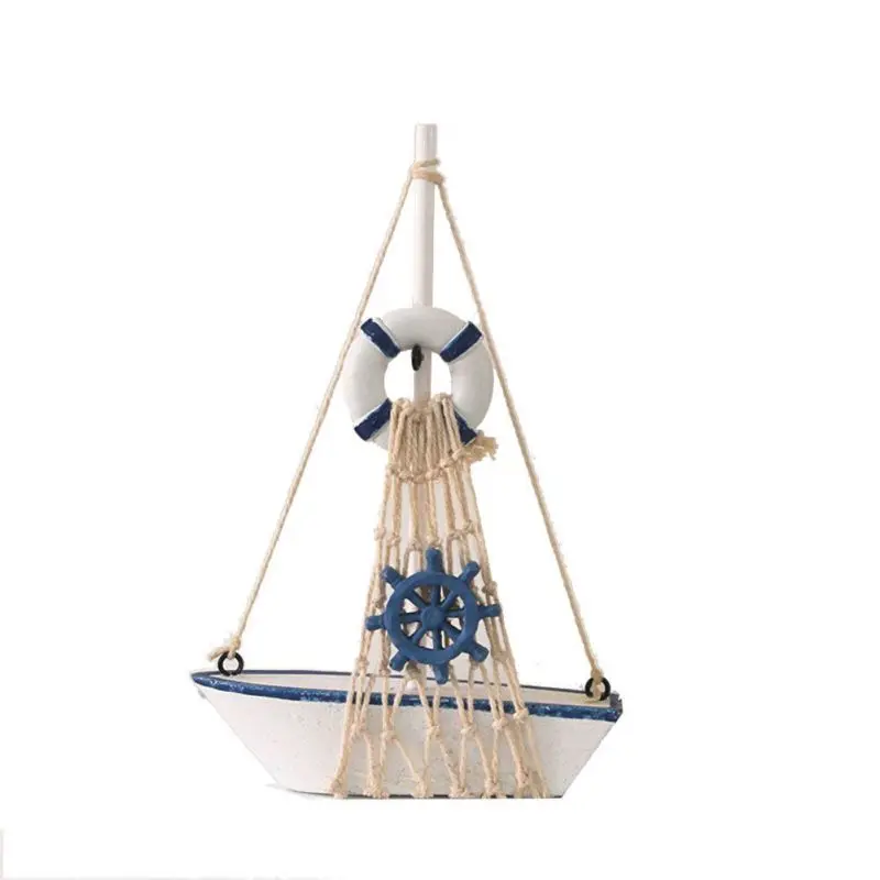 

Vintage Marine Wooden Sailing Ship Sail Boat Ship Party Home Decor Model Craft Marine Nautical Household Arts Ornaments