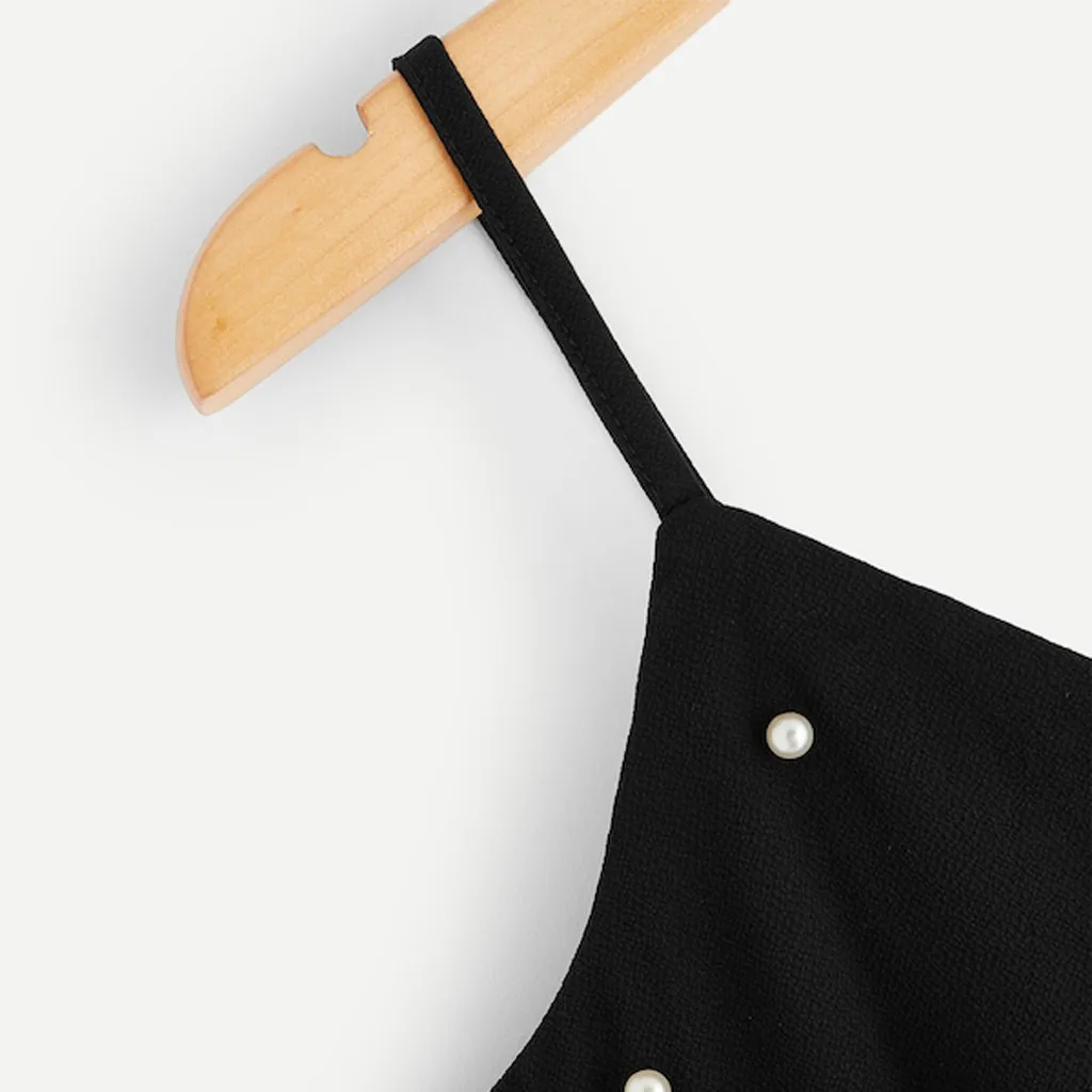 Женский шифоновый топ без рукавов SAGACE повседневный сексуальный жилет с бусинами