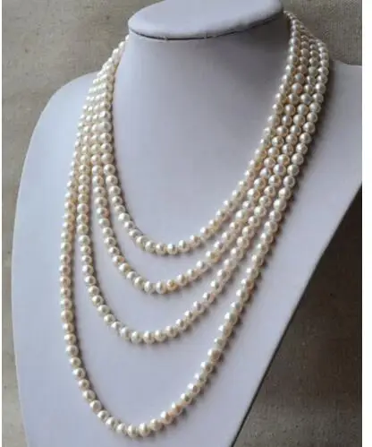 Ожерелье женское с пресноводным жемчугом стильное ожерелье цвета слоновой кости