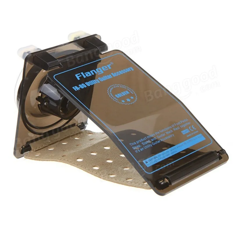 Flanger FA-80 Utility guitar accessory Foot Stool Strap Stand Neck Rest for Folk Guitar and Classical | Спорт и развлечения