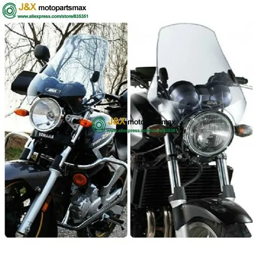 Универсальное лобовое стекло CB1300 XJR1200 YBR250 CB400 GN250 лобовое стекло мотоцикла модифицированное лобовое стекло