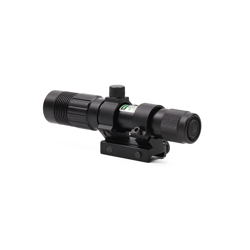 500 ярдов зеленый точечный Лазер регулируемая зеленая лазерная указка установка