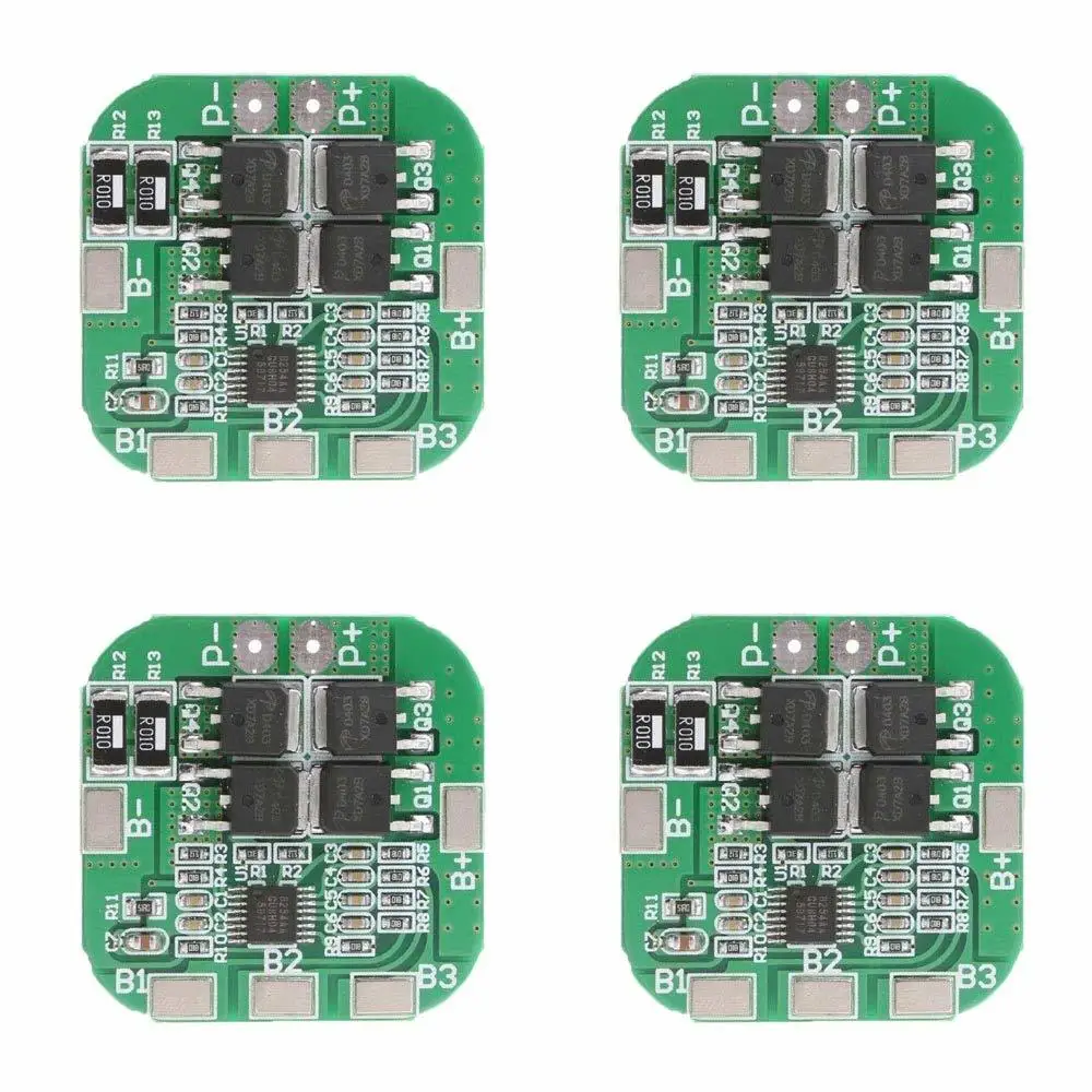 Aokin 4S 14 8 V 16 20A Peak LI-Ion BMS PCM Защитная плата батареи для литиевого LicoO2 Limn2O4 18650 комплект