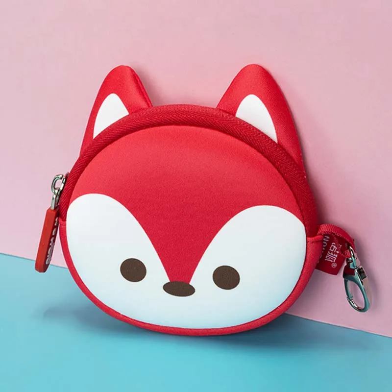 NHW011-1 NOHOO милый кошелек для монет, Детский кошелек, сумка для монет, детские кошельки, держатель для девочек, кошелек для монет, кошелек для мальчиков, Женский футляр для наушников - Цвет: NHW011-1