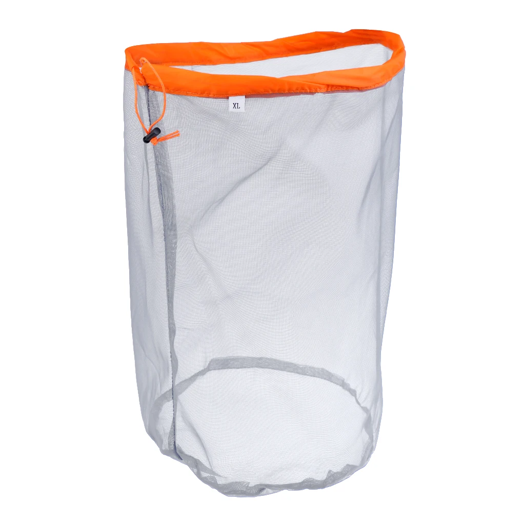 Сетчатый мешок на завязках сумка для хранения одежды обуви многофункциональные