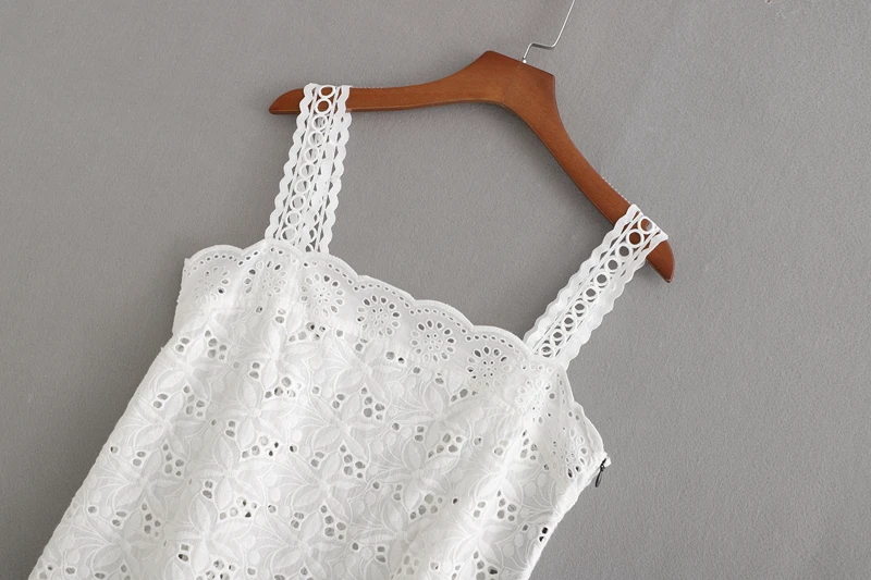 Летний топ 2019 повседневные полые короткий вышивка женская одежда белые