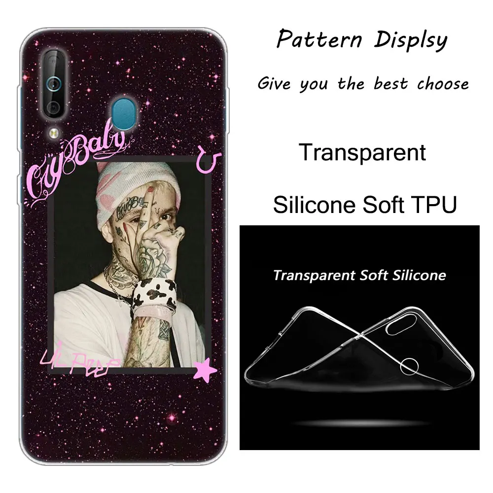 009 Lil открытым Rap хип силиконовый чехол для телефона для samsung Galaxy A80 A70 A60 A50 A40 A40S A30 A20E A2CORE M40 M30 M20 примечание 9 8 5 Мода - Цвет: 009