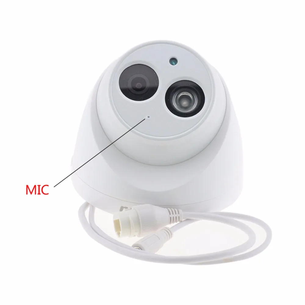 Dahua IP камера 4MP IPC-HDW4436C-A IR50M H.265/H.264 Full HD встроенный микрофон CCTV сетевая камера WDR Mulli-language IVS