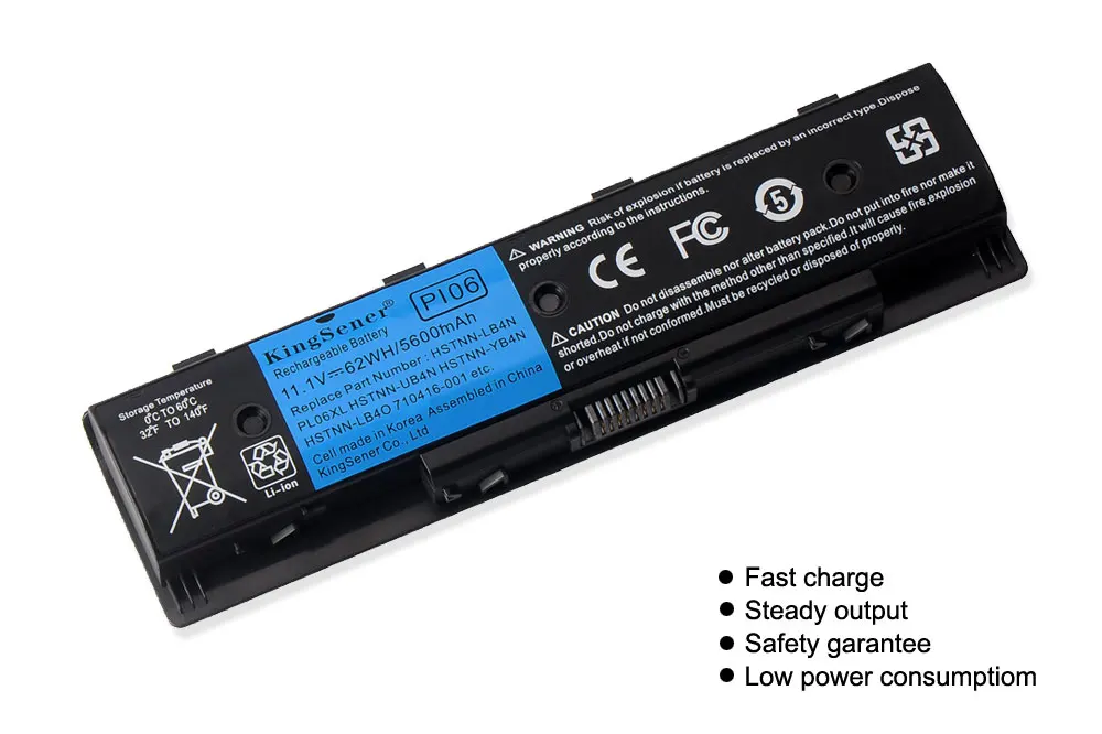 Аккумулятор KingSener PI06 для HP Pavilion 14 15 Envy 14t 14z 15t 15z 17 t M7 LB4O 17t 1 8 15|battery for hp|laptop battery hpbattery