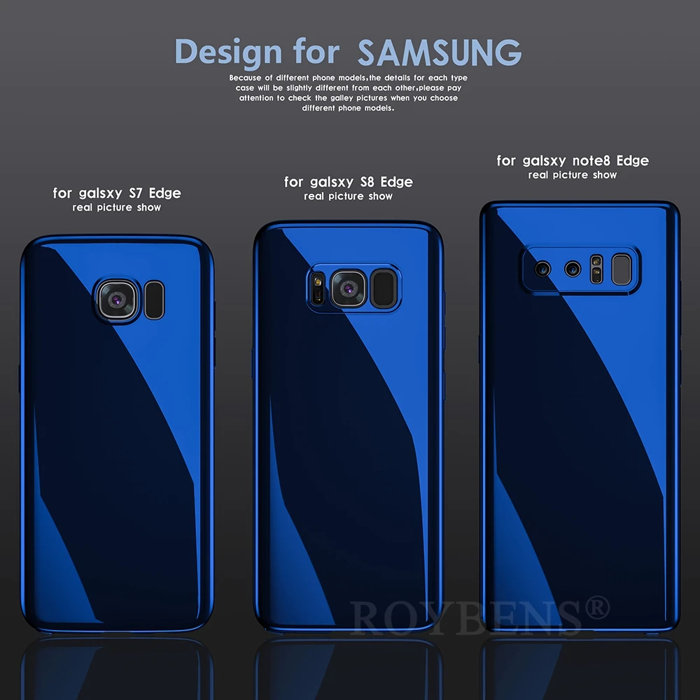 Роскошный зеркальный чехол для samsung Galaxy S8 Plus Note 8 360 градусов полное покрытие