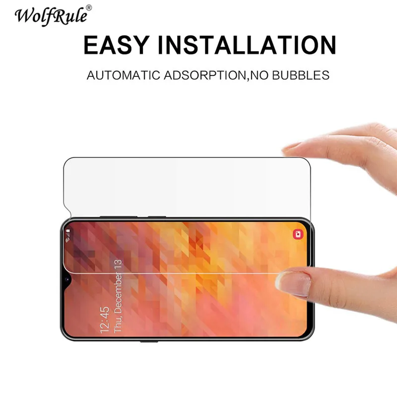 2 piezas de vidrio templado para Samsung Galaxy M20 pel&iacute;cula de vidrio Protector para tel&eacute;fono HD Protector de pantalla templado para Samsung M20 M205FD-1