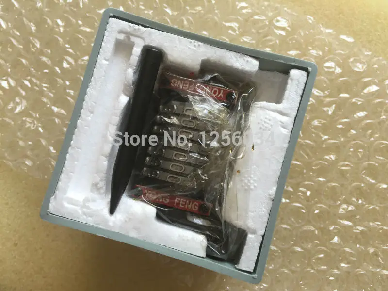 10 шт. хорошее качество 7 цифр нумерация машина горизонтальный прыжок moth 9876543 backword |