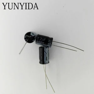 450V 1 мкФ 2,2 мкФ 3,3 мкФ 4,7 мкФ 10 мкФ 22 мкФ 33 мкФ 47 мкФ 68 мкФ 82 мкФ 100 мкФ 150 мкФ Алюминий электролитический конденсатор с алюминиевой крышкой