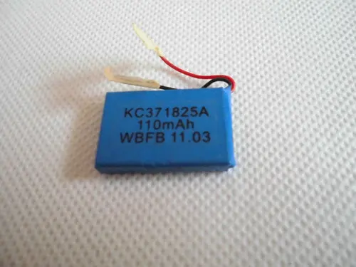 Оптовая продажа 3.7V110mah алюминиевый литий-ионный аккумулятор 371825 MP3 MP4 MP5 маленькая